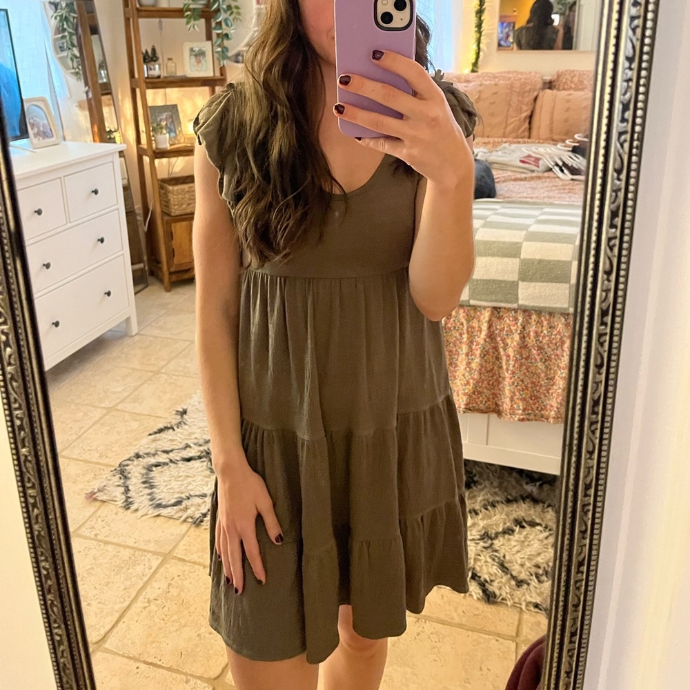 Green dress